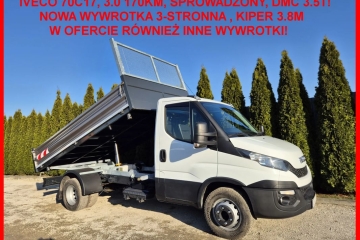 Wywrotka 3-str, Kiper 3.8m, Dmc 3.5t, Sprowadzony!