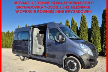 Brygadówka/ Dubel / Doka 7-osób/ 144tys/ Klima/ Master/ Sprowadzony!