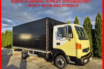 Plandeka 10 palet, Skrzynia 5m, Burty 60cm, Bez korozji, Sprowadzony!