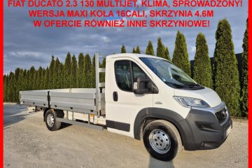 Skrzyniowy, Skrzynia 4.6m, Koła 16cali, Klima, Sprowadzony!