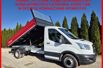 Wywrotka 3-stronna/ kiper 3.8m/ Klima/ 166tys/ Sprowadzony!