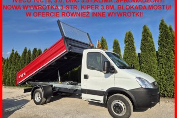 Kiper 3.8m/ Blokada mostu/Klima/DMC 3.5t/Sprowadzony!