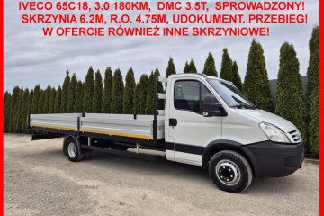 Skrzynia maxi 6.2m/ DMC 3.5t/ 263tys/ Sprowadzony/ TOP!