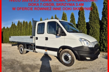 Doka 7-osób/ Skrzynia 3.4m/ Klima/ Sprowadzony!