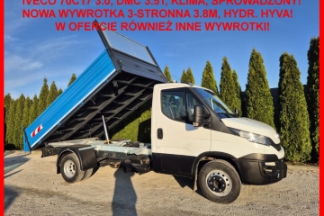 Wywrotka 3-stronna/ kiper 3.8m/ Dmc 3.5t/ Klima/Sprowadzony!