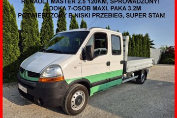 Brygadówka 7-osób, Doka Maxi ,paka 3.2m ,Sprowadzony, 1 wł, TOP!