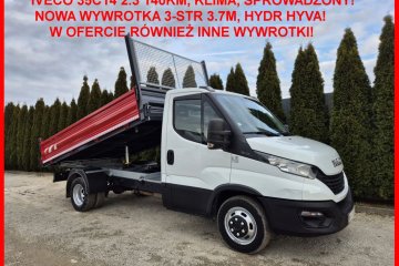 Nowa Wywrotka 3-str, Kiper 3.7m, Klima, bez korozji, Sprowadzony!
