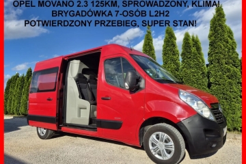 Brygadówka Doka 7-osób, Master, Klima, Sprowadzony, Super stan!