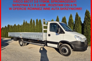 Skrzynia maxi 6.1m/ Max rozstaw osi/Dmc 3.5t/ Bez korozji/Sprowadzony!