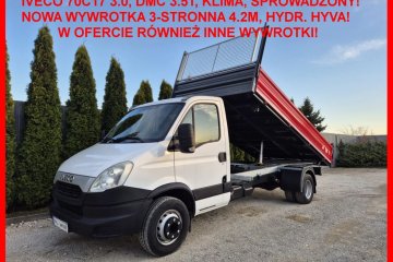 Wywrotka 3-stronna/ Kiper 4.2m/ Dmc 3.5t/ Klima/ Sprowadzony!