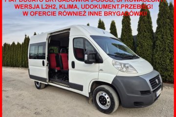 Brygadówka 9-osób L2H2, Doka, Dubel, Klima, 211tys, Sprowadzony!