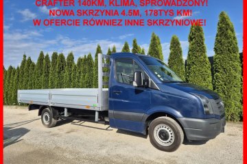 Nowa skrzynia 4.5m, Klima, 178tys, Sprowadzony!