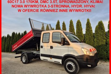 Brygadówka Doka Wywrotka, Kiper 3-str, DMC 3.5T, Klima,Sprowadzony!TOP
