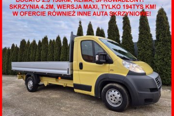 Skrzyniowy , Maxi ,koła 16cali, SkrLaweta, Klima, 194tys, Sprowadzony!