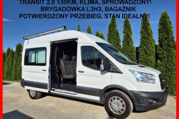 Dubel Kabina L3H3/bagażnik/ Klima/ SprowadzonyBez korozji/ Super stan!
