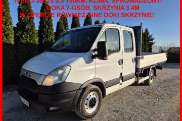 Doka 7-osób/ Skrzynia 3.4m/ Klima/ Sprowadzony!