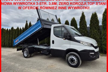 Wywrotka 3-str/ Kiper 3.8m/ DMC 3.5T/ Klima/ Bez korozji/ Import!