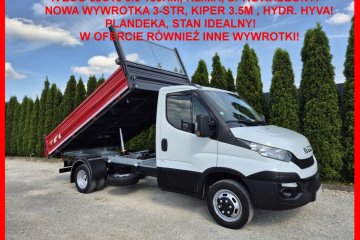 Kiper 3.7m/ Hyva/ Plandeka/ Klima/ Sprowadzony/ 216tys/ TOP!