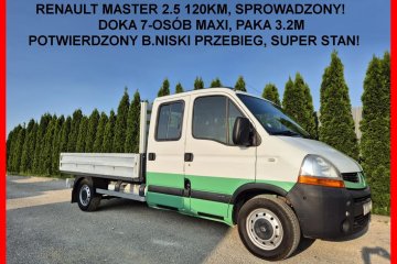 Brygadówka 7-osób, Doka Maxi ,paka 3.2m ,Sprowadzony, 1 wł, TOP!