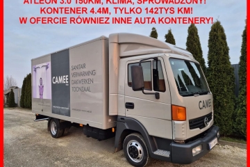 Kontener 8 palet 4.4m, Wywrotka, Klima, Iveco, 143tys, Sprowadzony!