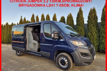 Dubel Doka 7-osób/ paka 2.1m/Ducato/Boxer/ Klima/ Sprowadzony!