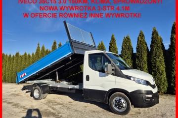 Wywrotka 3-str, Kiper 4.1m, bez korozji, Klima, 164tys, Sprowadzony!