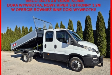 Doka Wywrotka 3-str/ Nowy Kiper 3.2m/ 184tys/ Klima!