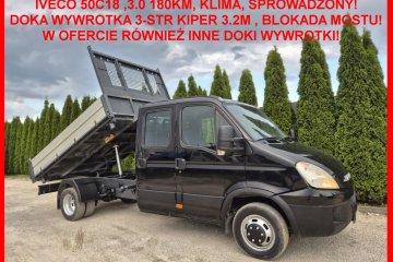 Doka wywrotka 3-str, Kiper 3.2m, Klima, Blokada mostu, Sprowadzony!